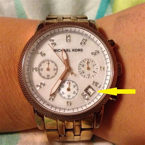 authentic mk watch vs fake|michael kors counterfeit watches.